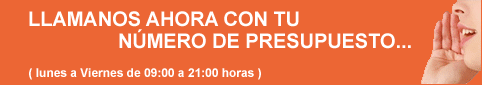 Llámanos y te mejoramos el precio